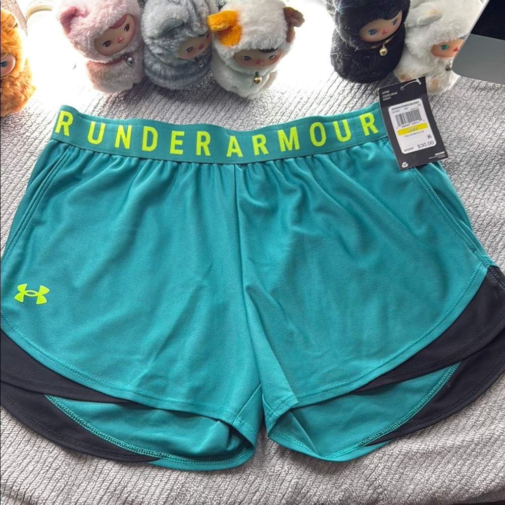 Under Armour Blue Athletic Performance Shorts